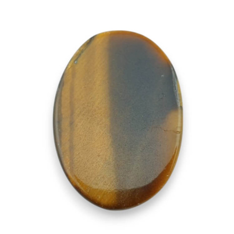 Tiger's eye carved cabochon 27x19 mm no 27 Tiger's eye carved cabochon 27x19 mm no 27