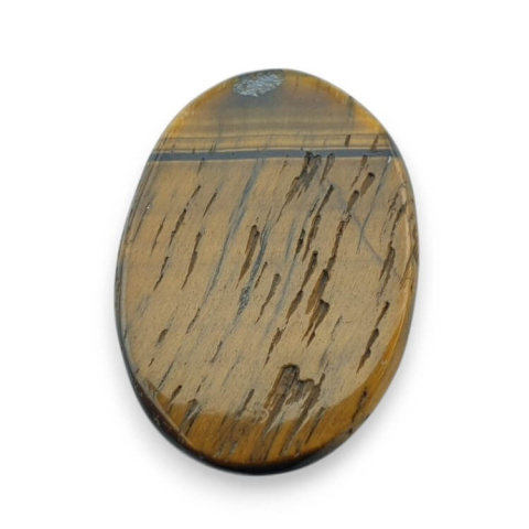Tiger's eye cabochon carved 27x19 mm no 35 Tiger's eye cabochon carved 27x19 mm no 35