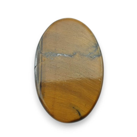 Tiger's eye carved cabochon 28x18 mm no 63 Tiger's eye carved cabochon 28x18 mm no 63