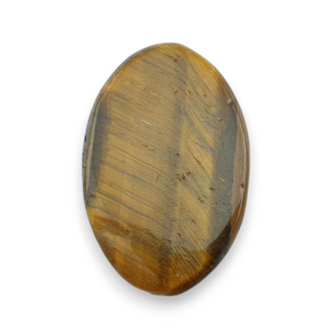 Tiger's eye cabochon carved 30x19 mm no 45 Tiger's eye cabochon carved 30x19 mm no 45