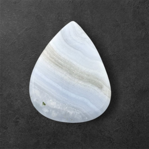 Agate blue lace cabochon carved 28x21 mm no. 8 Agate blue lace cabochon carved 28x21 mm no. 8