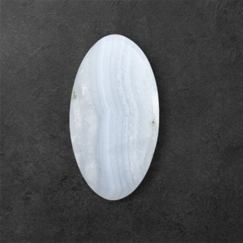 Agate blue lace cabochon carving 30x16 mm no. 2 Agate blue lace cabochon carving 30x16 mm no. 2