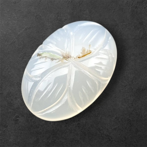 Agate montana carving cabochon 22x15 mm no. 83 Agate montana carving cabochon 22x15 mm no. 83