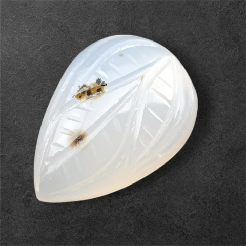 Agate montana carving cabochon 22x16 mm no 77 Agate montana carving cabochon 22x16 mm no 77
