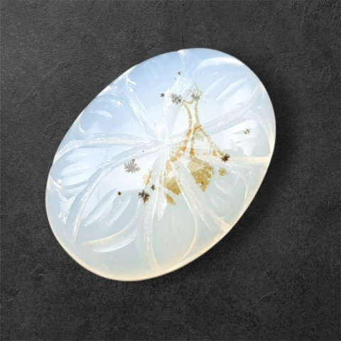 Agate montana carving cabochon 23x17 mm no 14 Agate montana carving cabochon 23x17 mm no 14