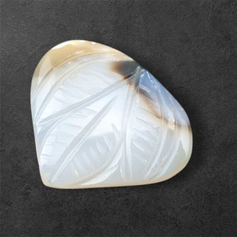 Agate montana carving cabochon 24x20 mm no 35 Agate montana carving cabochon 24x20 mm no 35