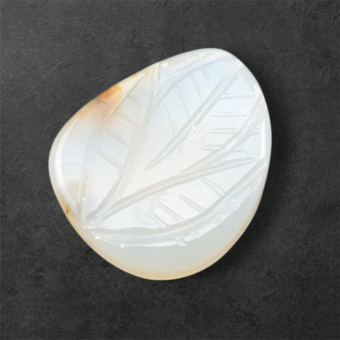 Montana agate carved cabochon 24x20 mm no 51 Montana agate carved cabochon 24x20 mm no 51