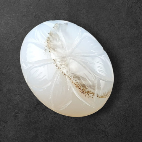 Agat montana kaboszon carving 25x19 mm nr 53 Agat montana kaboszon carving 25x19 mm nr 53