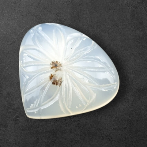 Montana agate carved cabochon 25x23 mm no 56 Montana agate carved cabochon 25x23 mm no 56