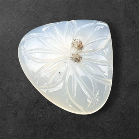 Montana agate carved cabochon 25x23 mm no 56 Montana agate carved cabochon 25x23 mm no 56