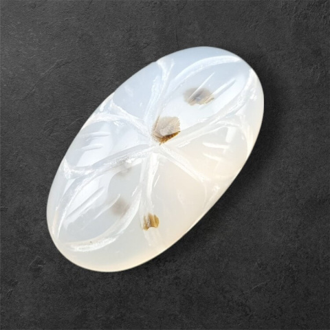 Montana agate carved cabochon 26x15 mm no 15 Montana agate carved cabochon 26x15 mm no 15