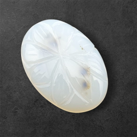 Montana agate carved cabochon 26x19 mm no 59 Montana agate carved cabochon 26x19 mm no 59