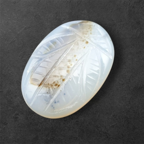 Montana agate carved cabochon 27x19 mm no 26 Montana agate carved cabochon 27x19 mm no 26