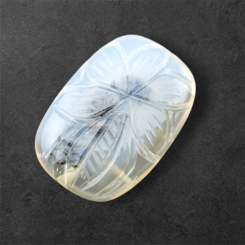 Montana agate carved cabochon 27x19 mm no 28 Montana agate carved cabochon 27x19 mm no 28