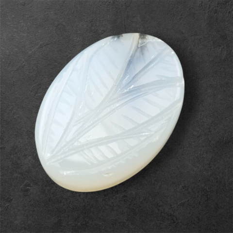 Agat montana kaboszon carving 27x19 mm nr 46 Agat montana kaboszon carving 27x19 mm nr 46