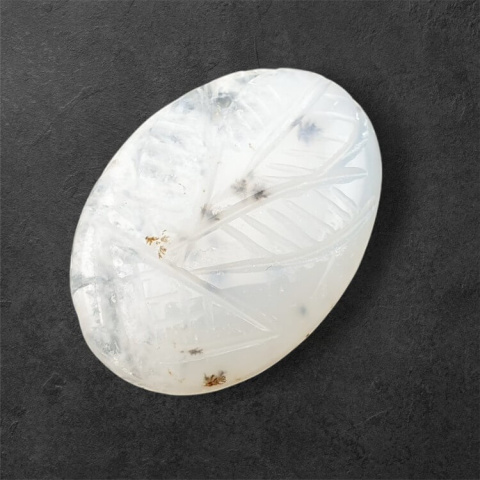 Agate montana carving cabochon 27x20 mm no. 5 Agate montana carving cabochon 27x20 mm no. 5