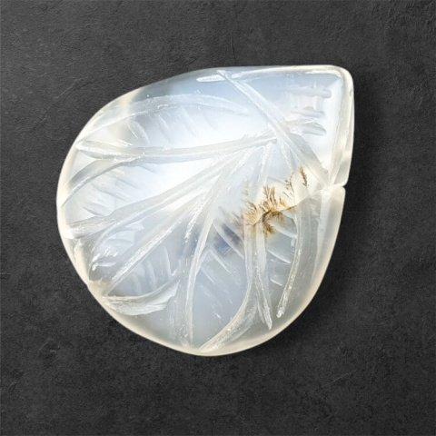 Agate montana carving cabochon 27x22 mm no 17 Agate montana carving cabochon 27x22 mm no 17