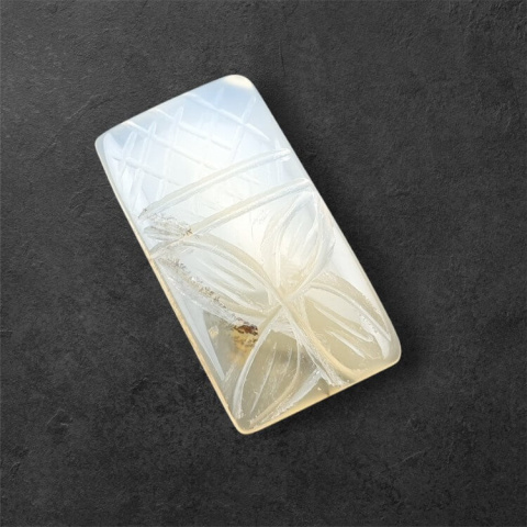 Montana agate carved cabochon 28x15 mm no 54 Montana agate carved cabochon 28x15 mm no 54