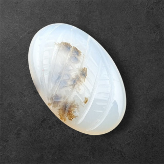 Agat montana kaboszon carving 28x18 mm nr 38