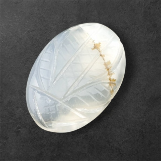 Agat montana kaboszon carving 29x21 mm nr 1