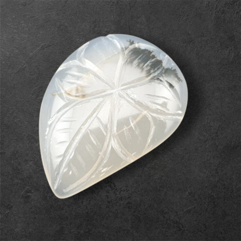 Agat montana kaboszon carving 29x22 mm nr 33 Agat montana kaboszon carving 29x22 mm nr 33