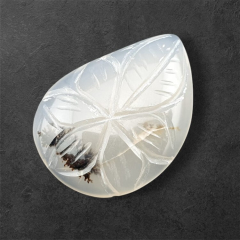 Agat montana kaboszon carving 29x22 mm nr 33 Agat montana kaboszon carving 29x22 mm nr 33