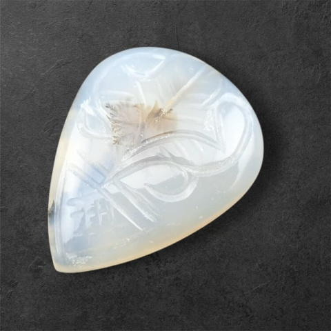Agate montana carving cabochon 31x24 mm no. 37 Agate montana carving cabochon 31x24 mm no. 37