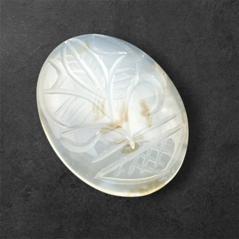 Montana agate carved cabochon 32x24 mm no 40 Montana agate carved cabochon 32x24 mm no 40