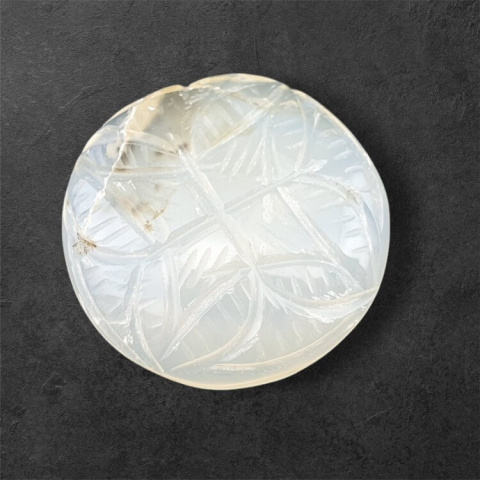 Agate montana carved cabochon fi 27 mm no. 22 Agate montana carved cabochon fi 27 mm no. 22