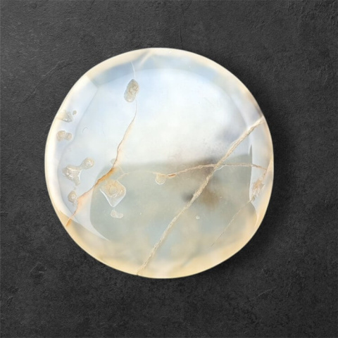 Agate montana carving cabochon fi 27 mm no. 2 Agate montana carving cabochon fi 27 mm no. 2