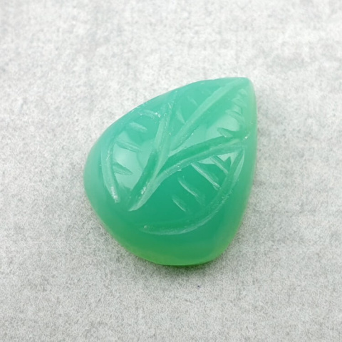 Chalcedony chryso cabochon carved 18x14 mm no 94 Chalcedony chryso cabochon carved 18x14 mm no 94
