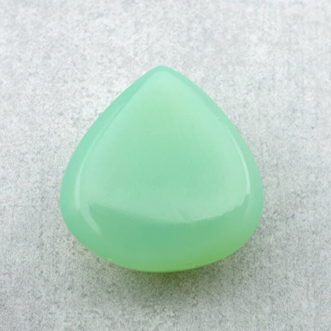Chalcedony chryso cabochon carved 19x18 mm no 10 Chalcedony chryso cabochon carved 19x18 mm no 10