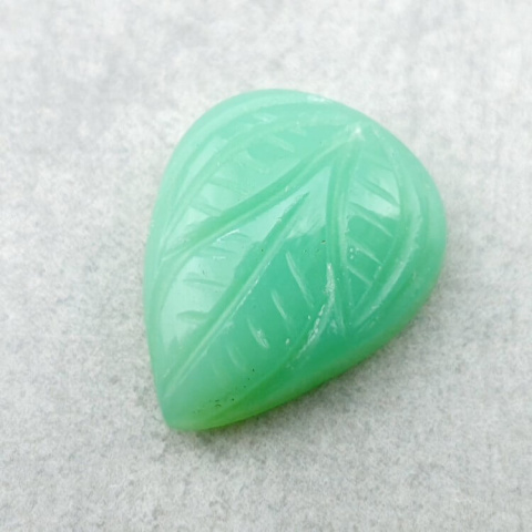 Chalcedon chryzo kaboszon carving 20x16 mm nr 93 Chalcedon chryzo kaboszon carving 20x16 mm nr 93