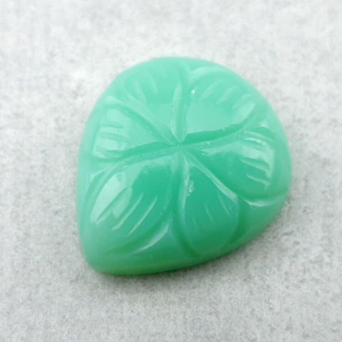 Chalcedony chryso cabochon carving 20x18 mm no 79 Chalcedony chryso cabochon carving 20x18 mm no 79