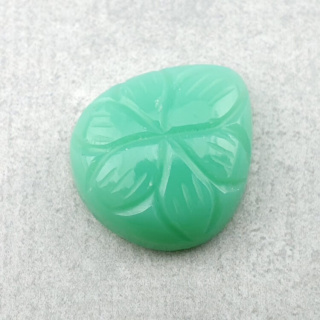 Chalcedon chryzo kaboszon carving 20x18 mm nr 79