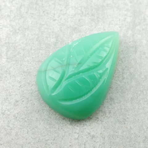 Chalcedon chryzo kaboszon carving 21x15 mm nr 34 Chalcedon chryzo kaboszon carving 21x15 mm nr 34