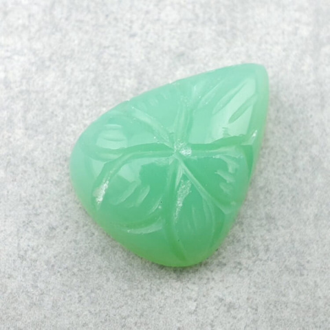 Chalcedon chryzo kaboszon carving 21x16 mm nr 45 Chalcedon chryzo kaboszon carving 21x16 mm nr 45