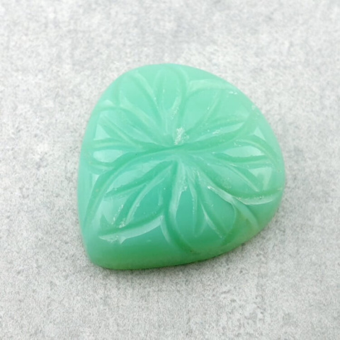Chalcedony chryso cabochon carved 21x20 mm no 47 Chalcedony chryso cabochon carved 21x20 mm no 47