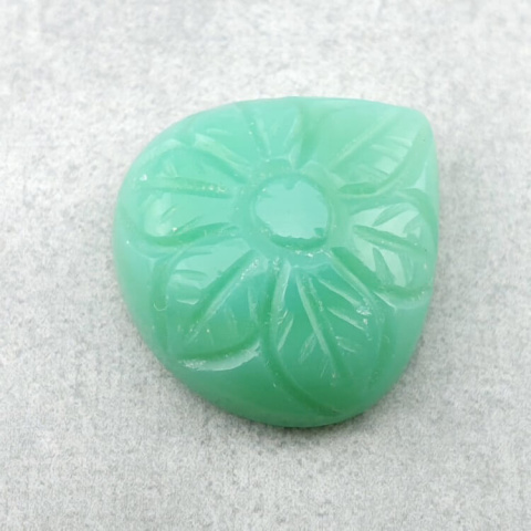 Chalcedon chryzo kaboszon carving 22x21 mm nr 77 Chalcedon chryzo kaboszon carving 22x21 mm nr 77