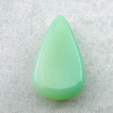 Chalcedony chryso cabochon carved 25x15 mm no 85 Chalcedony chryso cabochon carved 25x15 mm no 85