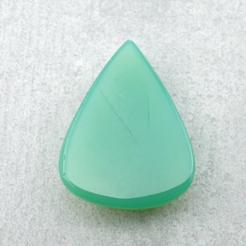 Chalcedony chryso cabochon carved 25x19 mm no 72 Chalcedony chryso cabochon carved 25x19 mm no 72