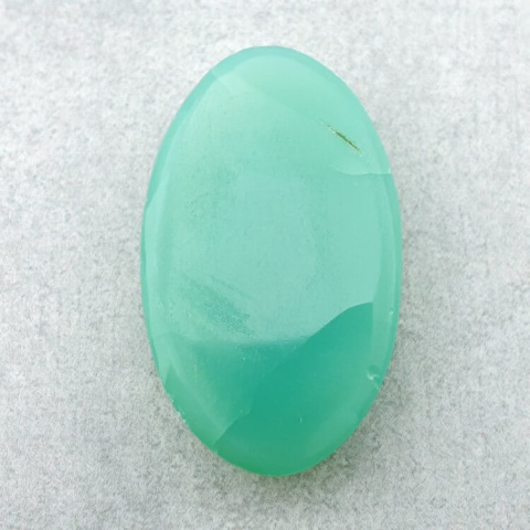 Chalcedony chryso cabochon carved 29x17 mm no. 69 Chalcedony chryso cabochon carved 29x17 mm no. 69