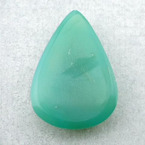 Chalcedony chryso cabochon carved 29x20 mm no 24 Chalcedony chryso cabochon carved 29x20 mm no 24