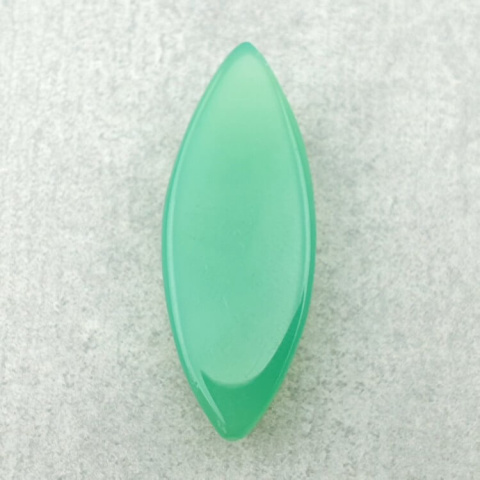 Chalcedony chryso cabochon carved 32x12 mm no 29 Chalcedony chryso cabochon carved 32x12 mm no 29