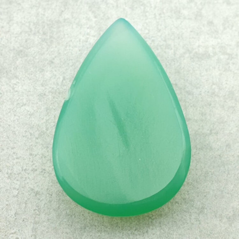 Chalcedony chryso cabochon carving 32x21 mm no 19 Chalcedony chryso cabochon carving 32x21 mm no 19