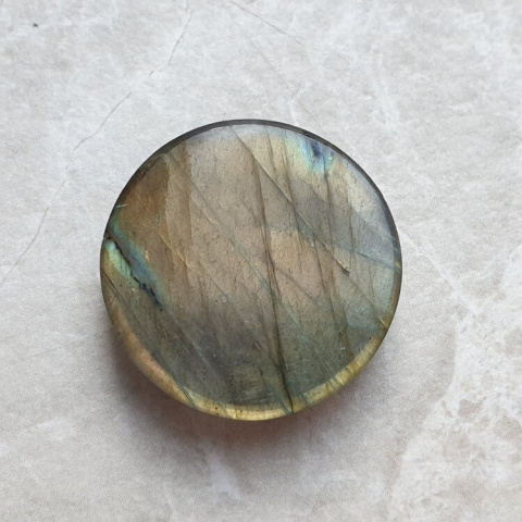Labradorite cabochon carved fi 28 mm no. 184 Labradorite cabochon carved fi 28 mm no. 184