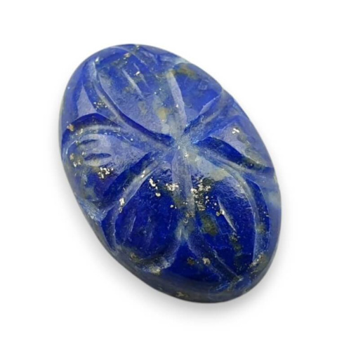 Lapis lazuli cabochon carved 19x12 mm no 86 Lapis lazuli cabochon carved 19x12 mm no 86