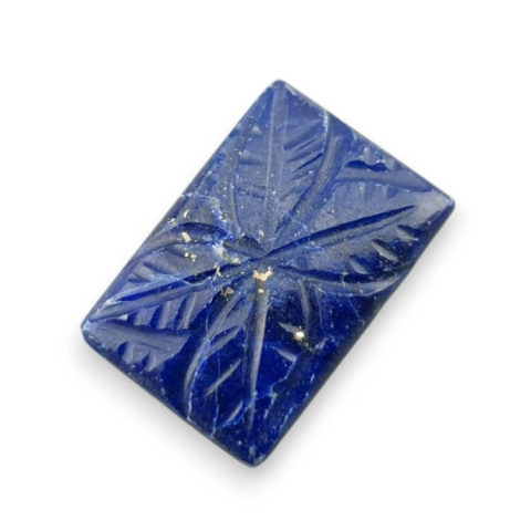 Lapis lazuli cabochon carved 19x13 mm no 53 Lapis lazuli cabochon carved 19x13 mm no 53