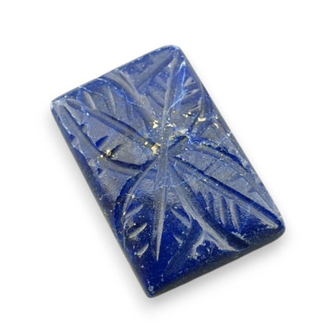 Lapis lazuli cabochon carved 19x13 mm no 53 Lapis lazuli cabochon carved 19x13 mm no 53