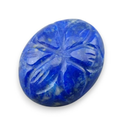 Lapis lazuli cabochon carved 19x16 mm no 41 Lapis lazuli cabochon carved 19x16 mm no 41